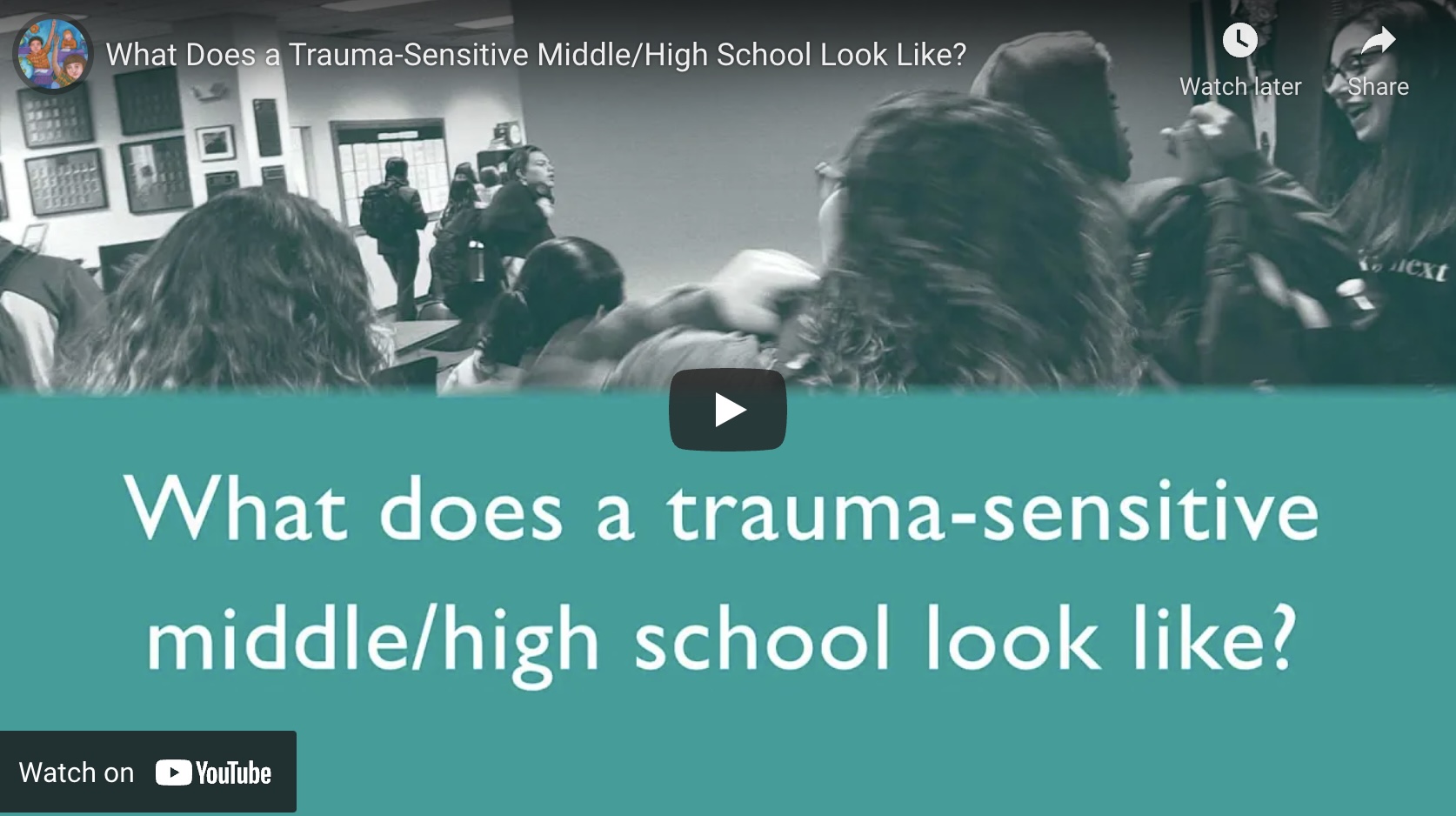 What Does A Trauma sensitive Middle high School Look Like NC Center 